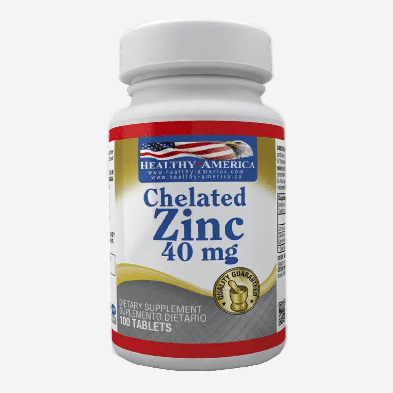 CHELATED ZINC HEALTHY AMERICA