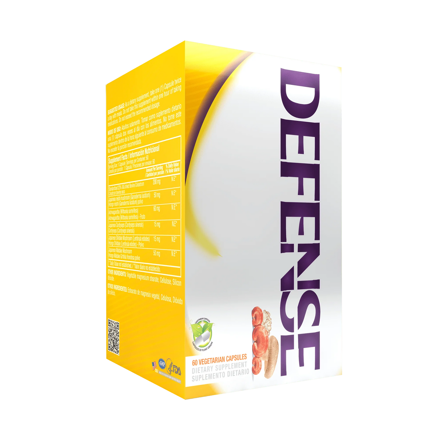 DEFENSE 60 CAPSULAS BLISTER