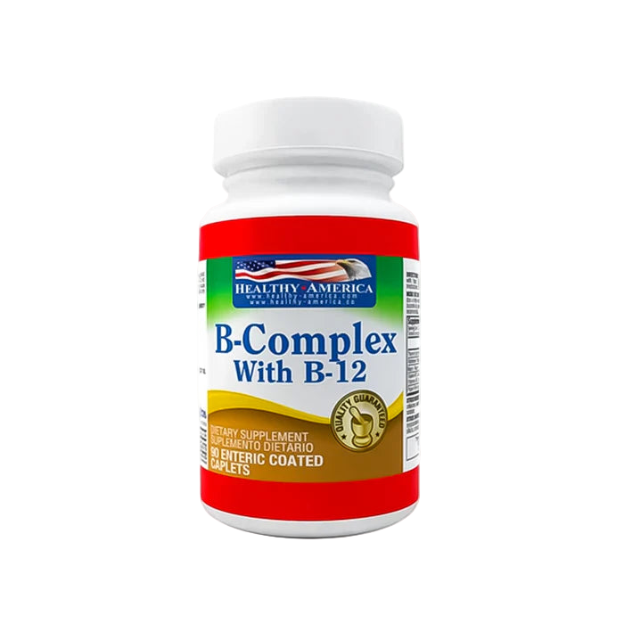 B COMPLEX WITH B-12 HEALTHY AMERICA