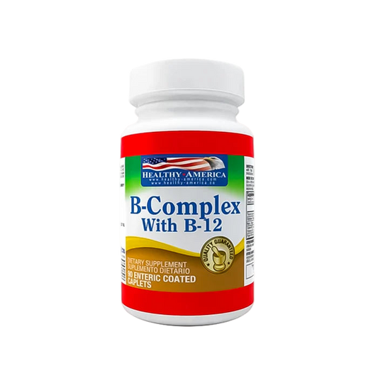 B COMPLEX WITH B-12 HEALTHY AMERICA
